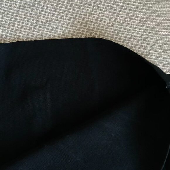 ✨ SALE Sezane Ava Mini Dress XSmall Black Noir Knit Button Front Stretch - Picture 8 of 8